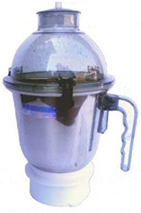 Sujata Dome Steel Jar, 1500 ml, (White)