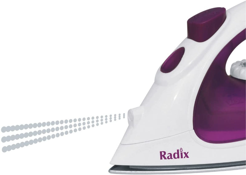 Inalsa Radix 1200-Watt Steam Iron (Purple/White)
