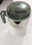 Sujata Chutney Steel Jar, 400 ml, (White)