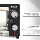 Inalsa Oven MasterChef 10BK OTG (10Liters)(Black;Silver)