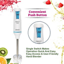 Inalsa Robot 4.0 SS Hand Blender, 400W (White and Blue)