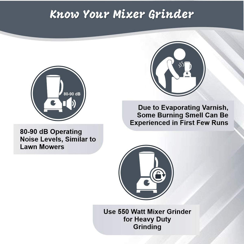 Inalsa Amaze Mixer Grinder Mixer Grinder, 780W,  (Grey)