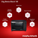 Morphy Richards OTG Besta 18-Litre Oven Toaster Grill (Black)