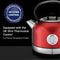 Hafele Dome - Electric Stainless Steel Kettle with Spout cover 1.7 Litre