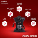 Morphy Richards Fresco 800-Watt 4-Cups Espresso Coffee Maker (Black)