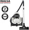 Inalsa Zeus 1400W Bagless Cylinder Vacuum Cleaner with HEPA Filter, Blower Function, Powerful Suction & High Energy Efficiency| 1.5 L Dust Box Capacity| 2 Years Warranty, (White/Grey)
