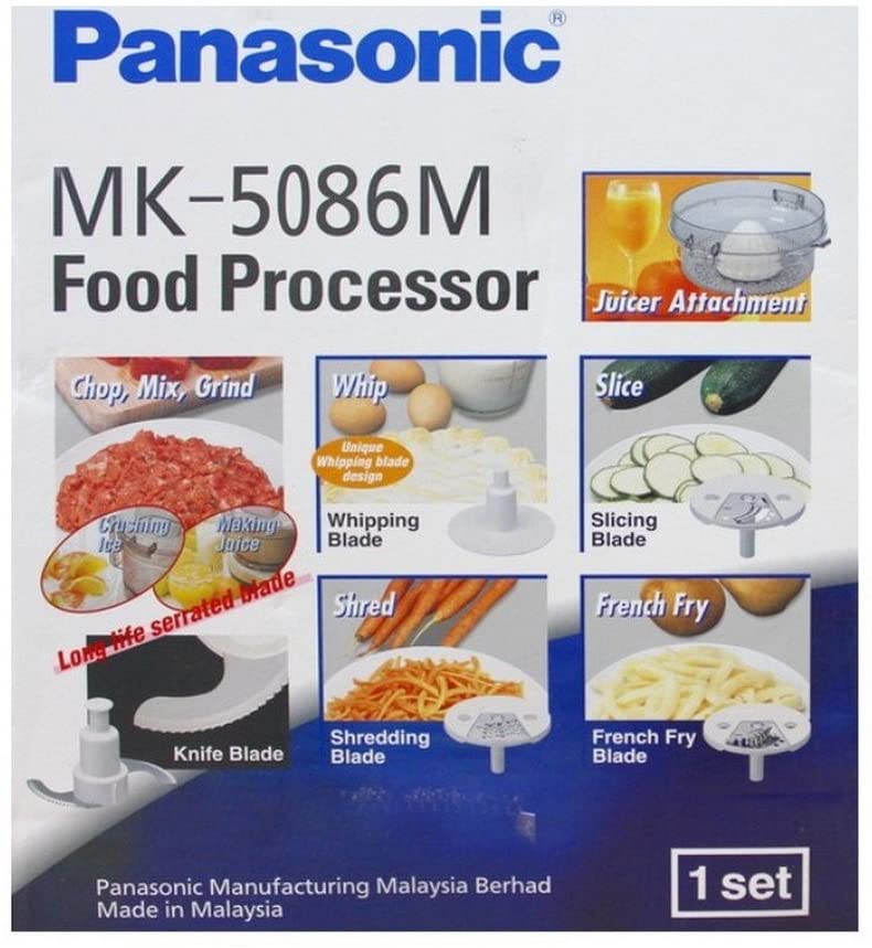 Panasonic MK-5086M 230-Watt Food Processor