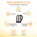 Kent 16026 1.8-Liter Electric Kettle (Silver)