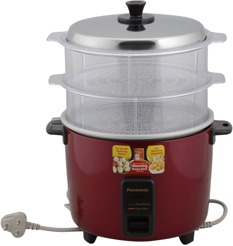 Panasonic SR-WA22H(SS) - 750 Watt Automatic  Cooker Warmer 5.4 Litre Food Steamer
