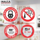 Inalsa Food Processor INOX 1000-Watt (Black/Silver)