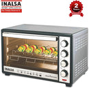 Inalsa Oven MasterChef 30SSRC OTG (30L) with Motorised Rotisserie and Convection, 1600W, 4 Stage Heat Selection, Stainless-Steel Finish (Silver)