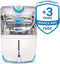 KENT Prime TC , 9 Litre Wall Mountable RO+UV+UF+TDS with Advanced Computer Controller Technology (White), 20 Litre/Hr Water Purifier