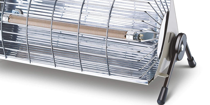 Bajaj Minor 1000 Watts Radiant Room Heater (Steel, ISI Approved)