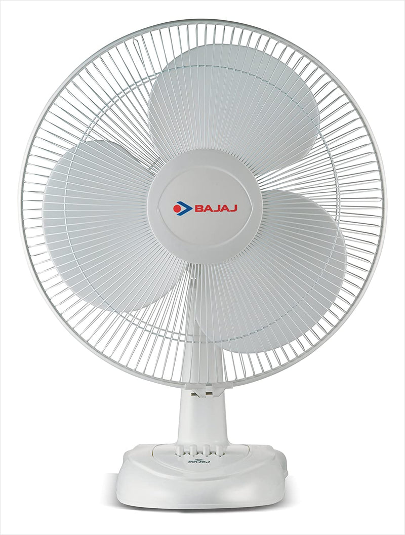 Bajaj Esteem 400mm Table Fan (White)