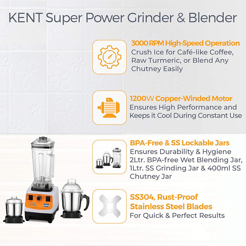KENT Juicer Mixer Grinder - Buy 500-Watt Mixer Grinder for Home at Best  Price