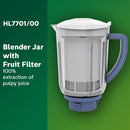 Philips Viva Collection HL7701/00 Mixer Grinder, 750W, 4 Jars (Elegant Lavender and White)