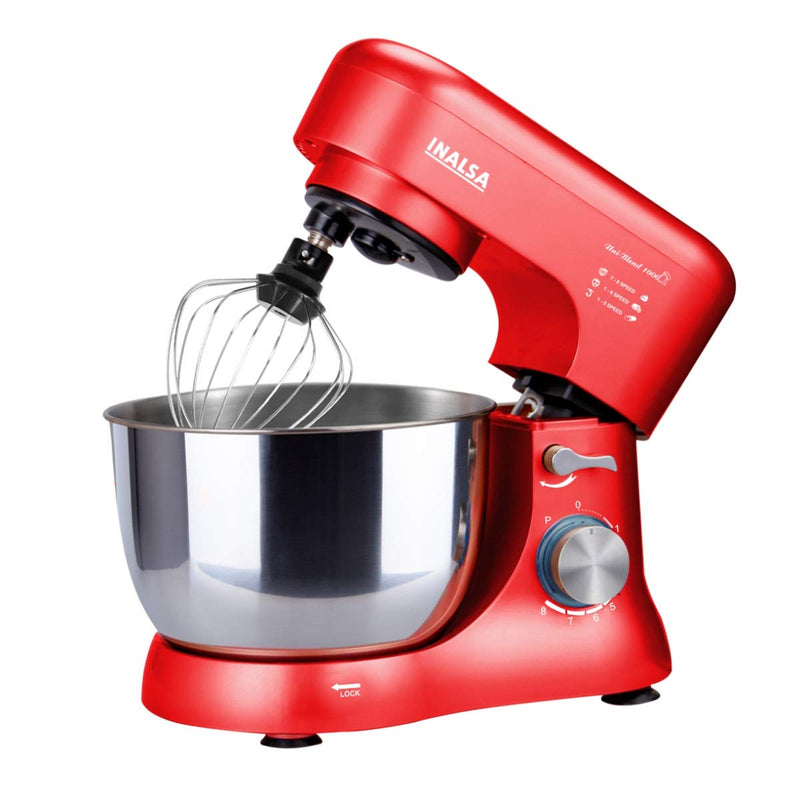 Inalsa Stand Mixer Uni Blend 1000-1000W with 5L SS Bowl
