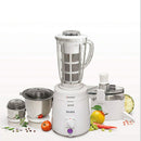 Sujata Multimix, Mixer Grinder with Juicer & Coconut Milk Extractor Attachment, 900 Watts, 3 Jars, (White)